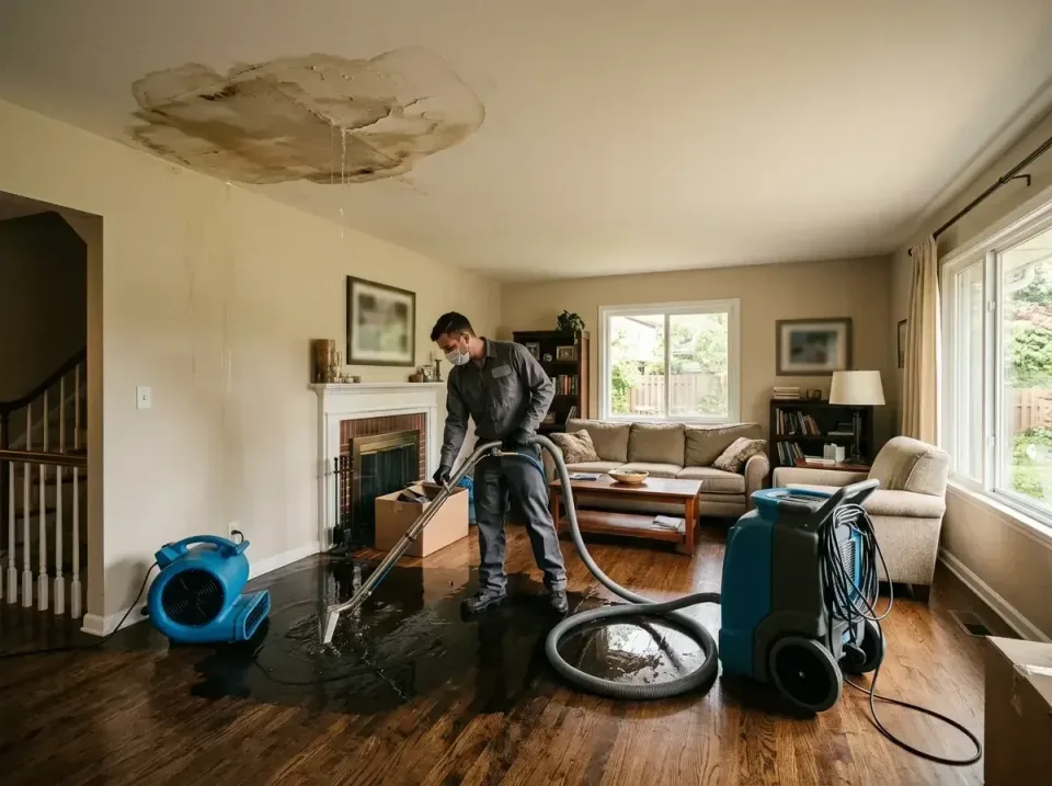 attic-pipe-burst-ceiling-drip-008 — frequently asked questions, Water Damage Restoration & Carpet Care in Cheshire Village,…